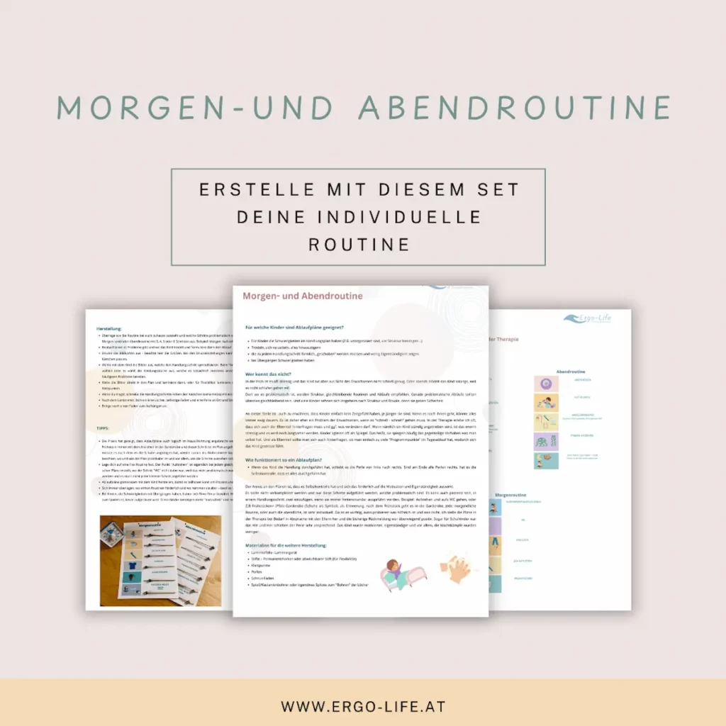 Titelbild „Morgen- und Abendroutine – erstelle mit diesem Set deine individuelle Routine“