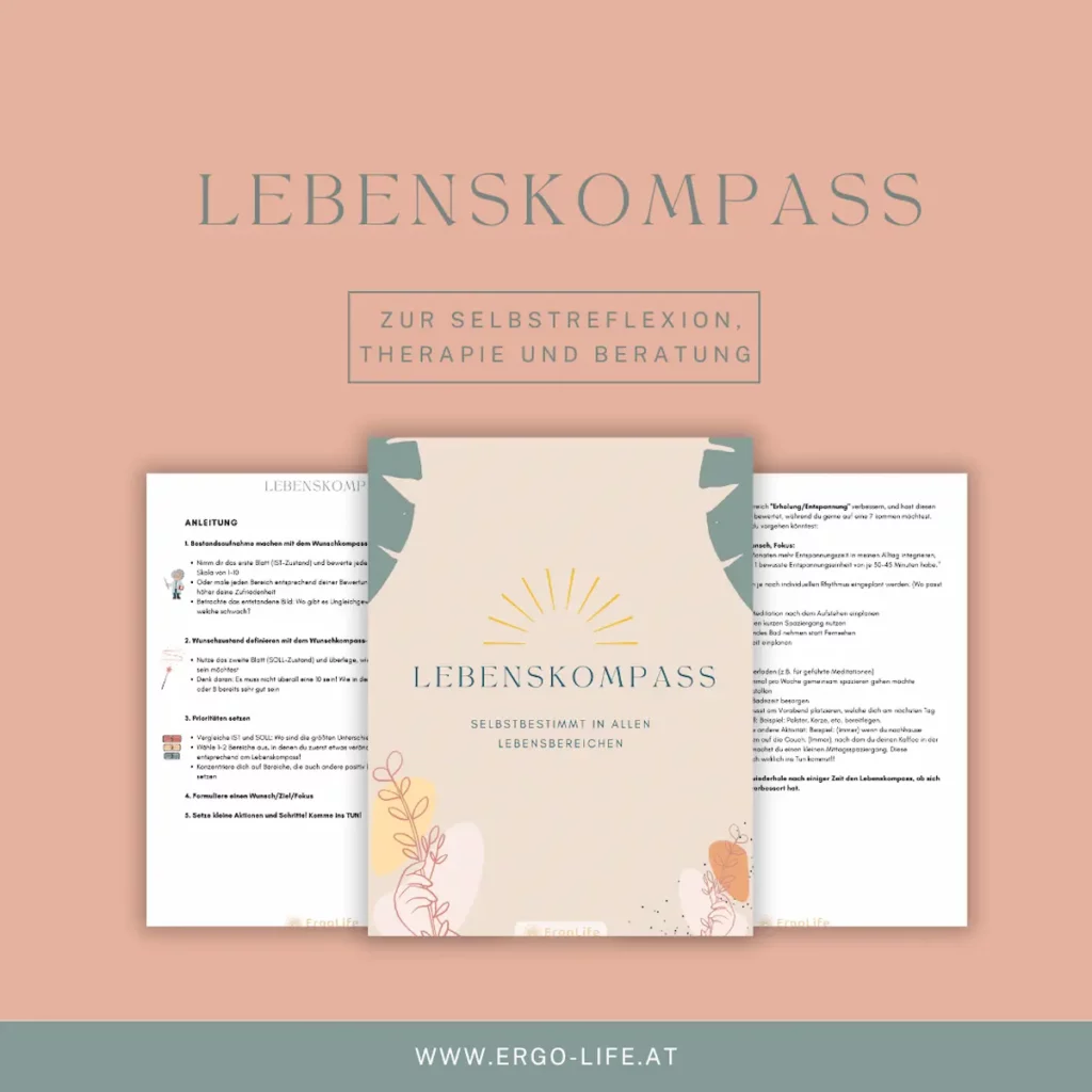 Titelbild „Lebenskompass – zur Selbstreflexion, Therapie und Beratung“