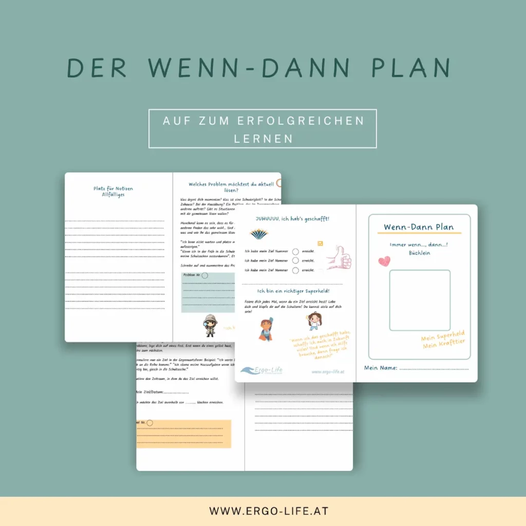 Titelbild „Der Wenn-Dann Plan – auf zum erfolgreichen Lernen“