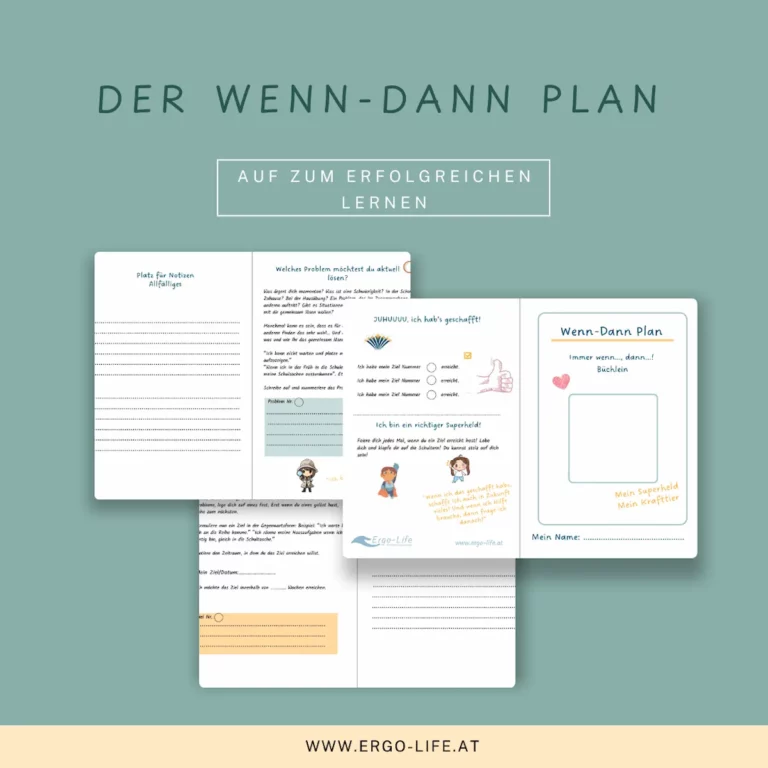 Titelbild „Der Wenn-Dann Plan – auf zum erfolgreichen Lernen“